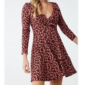 Forever 21 floral Fit & Flare Dress